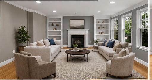 Digitally enhanced family room
